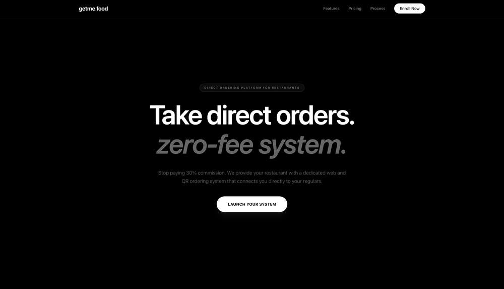 GetMe.food product screenshot