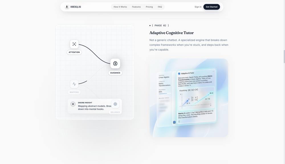 HIEIQ.AI product screenshot